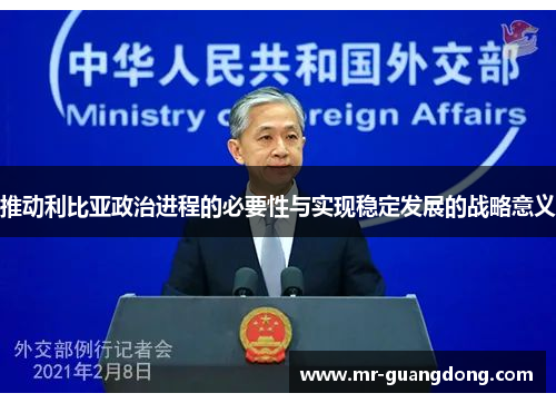 推动利比亚政治进程的必要性与实现稳定发展的战略意义